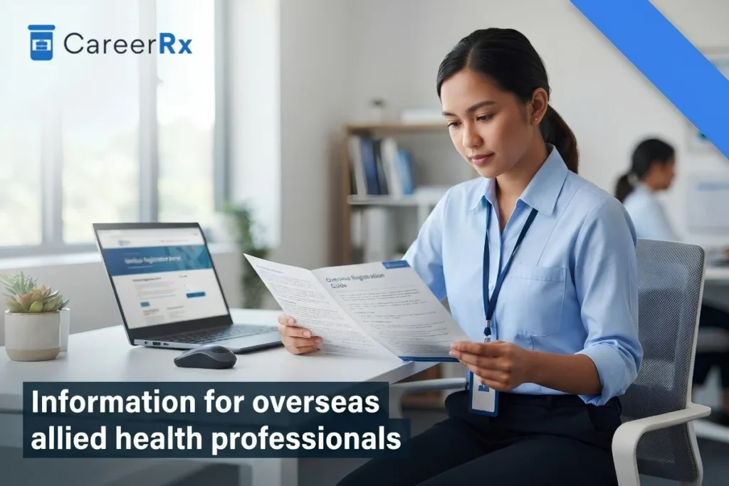 Information for overseas allied health professionals